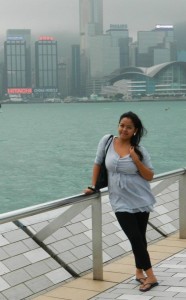 me in Hong Kong