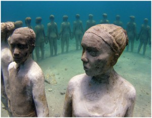 Underwater sculpture Circle of Unity